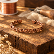 CHARLOTTE | REED COPPER ANKLET