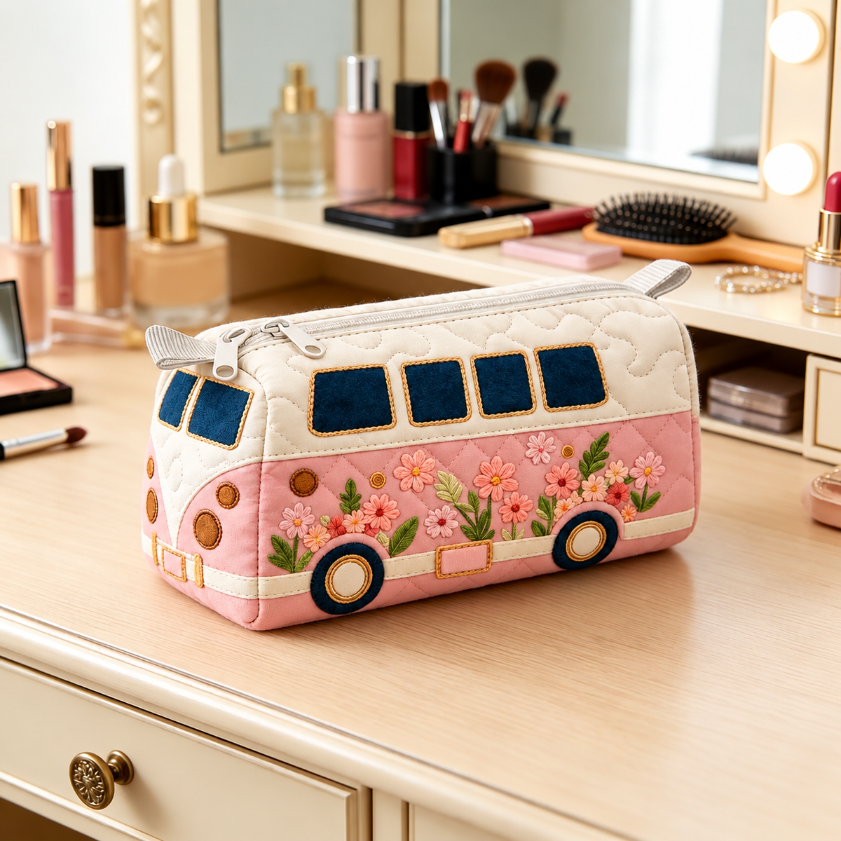 POSY | FLORAL CAMPER COSMETIC BAG