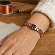 MOLLY | CROSS COPPER BRACELET